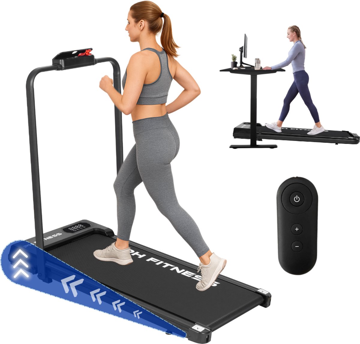 PH Fitness Loopband - 8 km/u - Incline