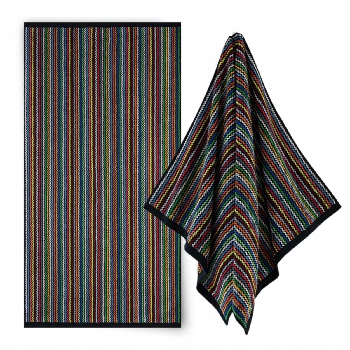 Zwoltex Boho 2 Badhanddoek Katoen Egypte 70x140cm Veelkleurig