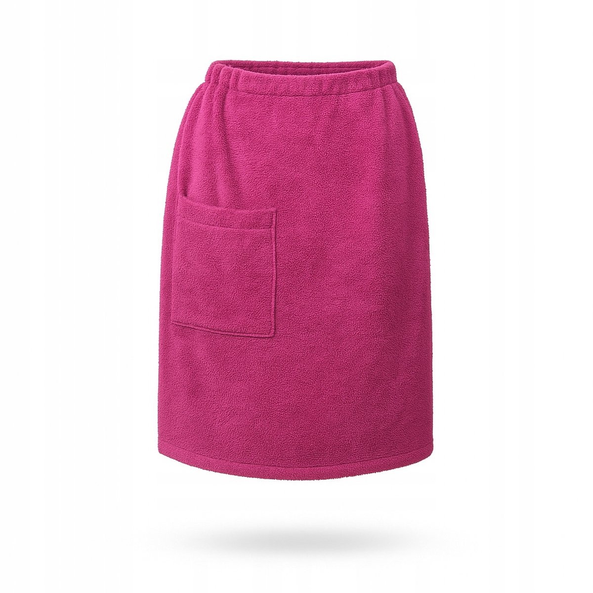 VitalHome Terry Kilt Pareo met Zakje - 60x150cm - Sauna - Roze