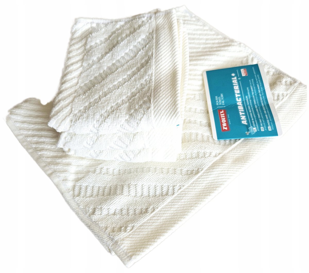 Zwoltex Badhanddoek Katoen 30x50cm 430GSM Crème