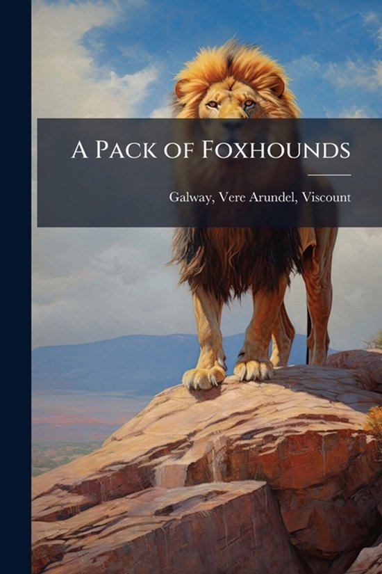 A Pack of Foxhounds - cover