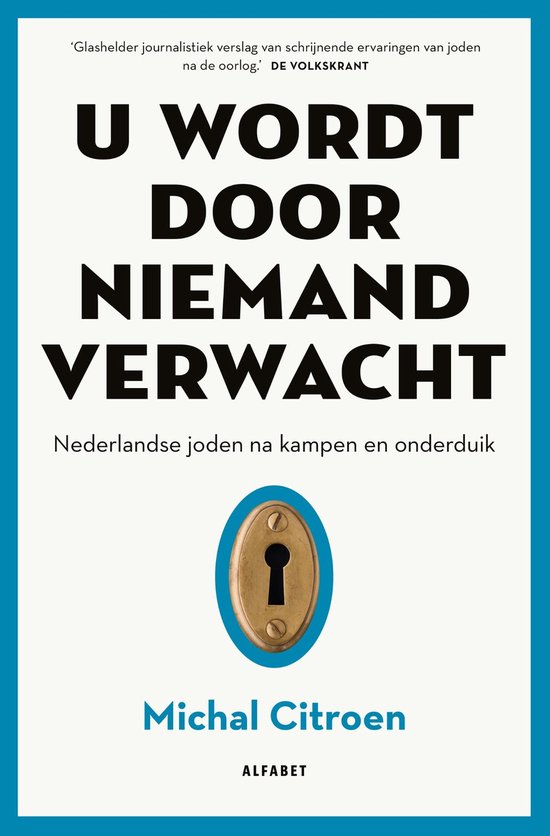 U wordt door niemand verwacht - cover