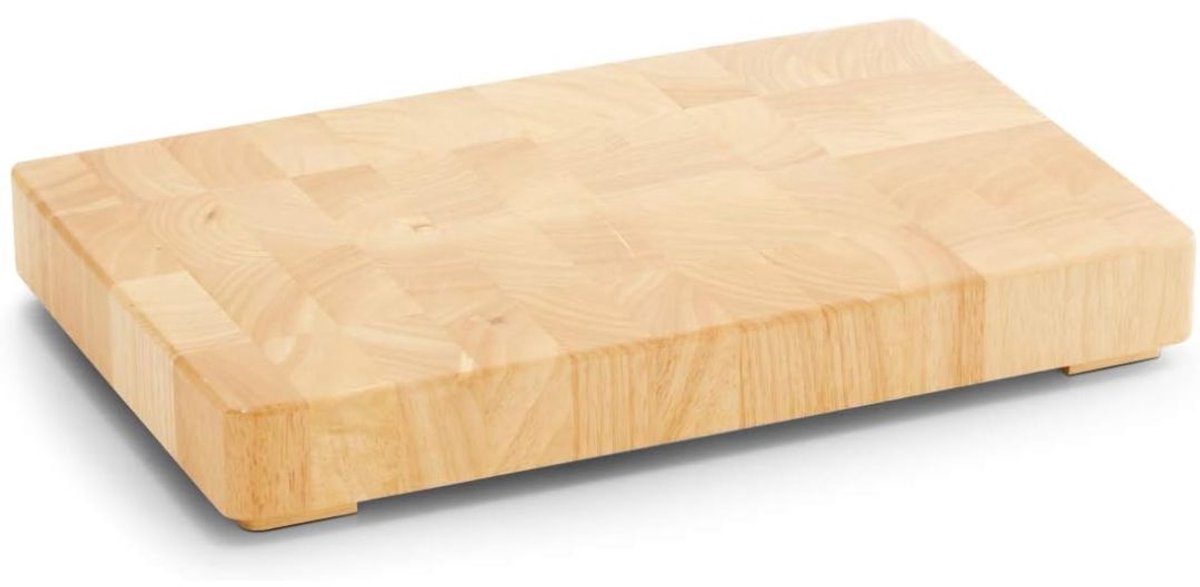 White-Label® Snijplank Hout - Hakblok - Snijplanken - Natuurlijk