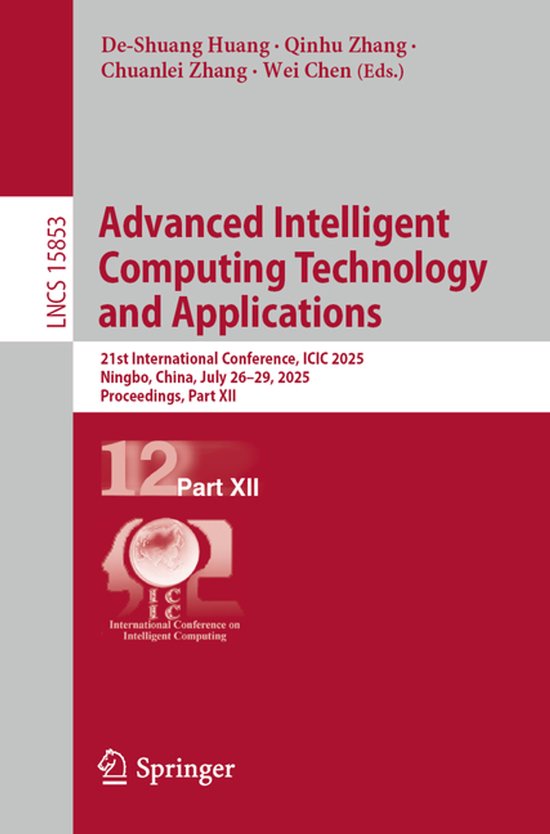 Lecture Notes in Computer Science15853- Advanced Intelligent ... - cover
