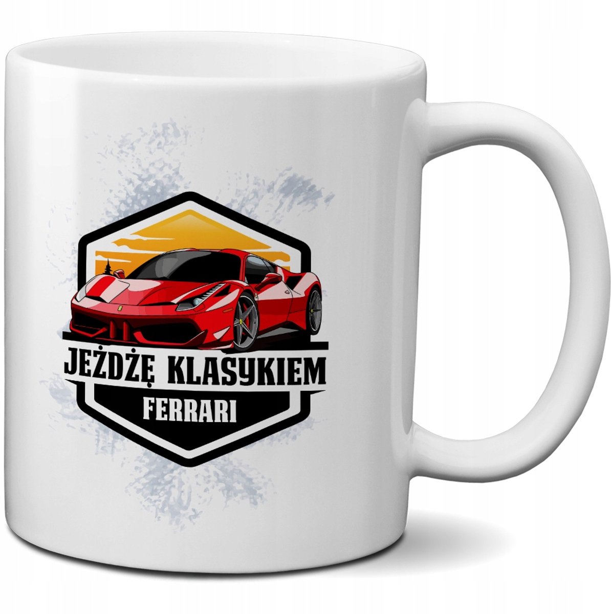 Klassieke Ferrari Mok - Unieke Motor-Fan Mok 330ml