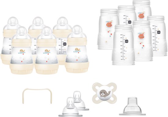 MAM - Easy Start Babyfles Set XXL - Anti-Koliek - BPA-Vrij - 0+ Maanden - Uni
