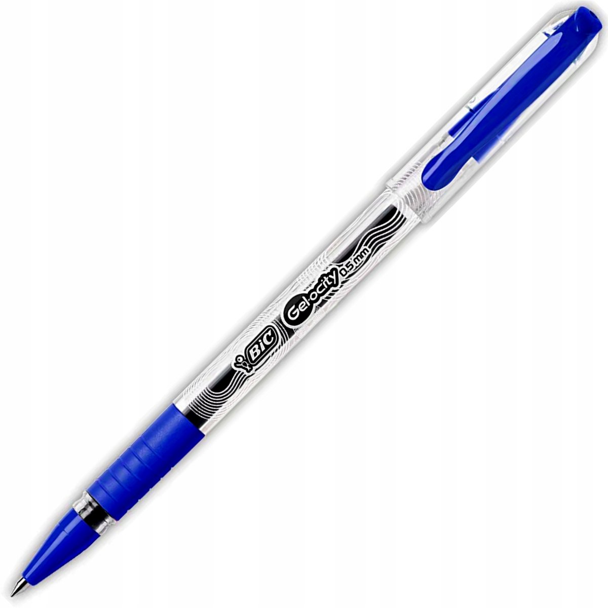 BIC Gel-ocity Stic Gelpen Blauw 0.5mm Set van 5