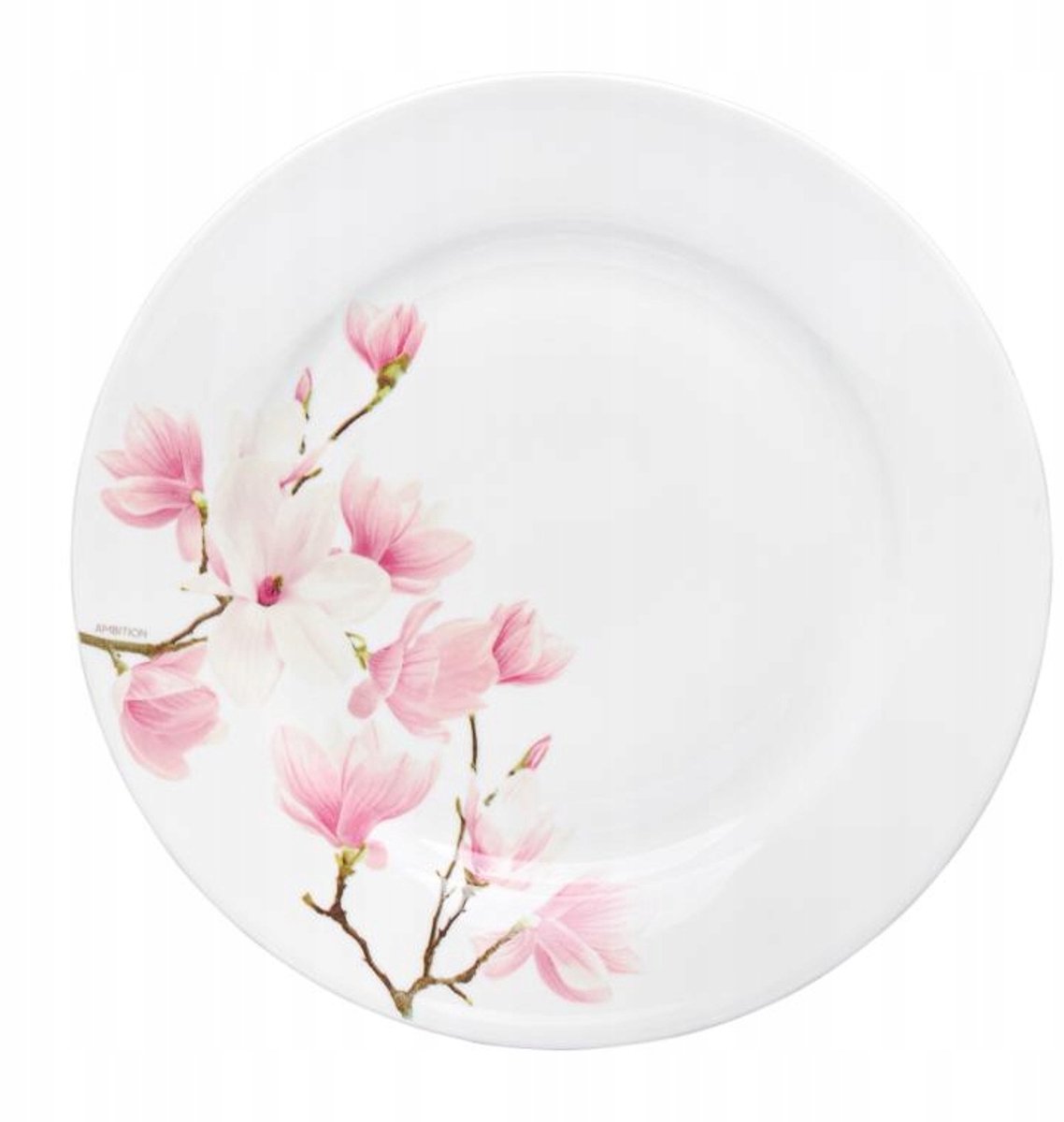 Ambition Magnolia Porseleinen Dessertbord 19cm - Stijlvol en Duurzaam
