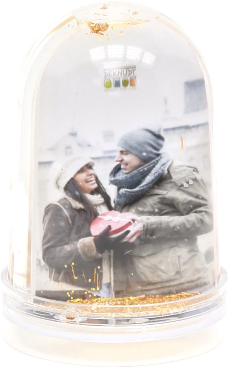 Deknudt Frames foto sneeuwbol S66FA7 - transparant - 2x foto 5,2x8,7