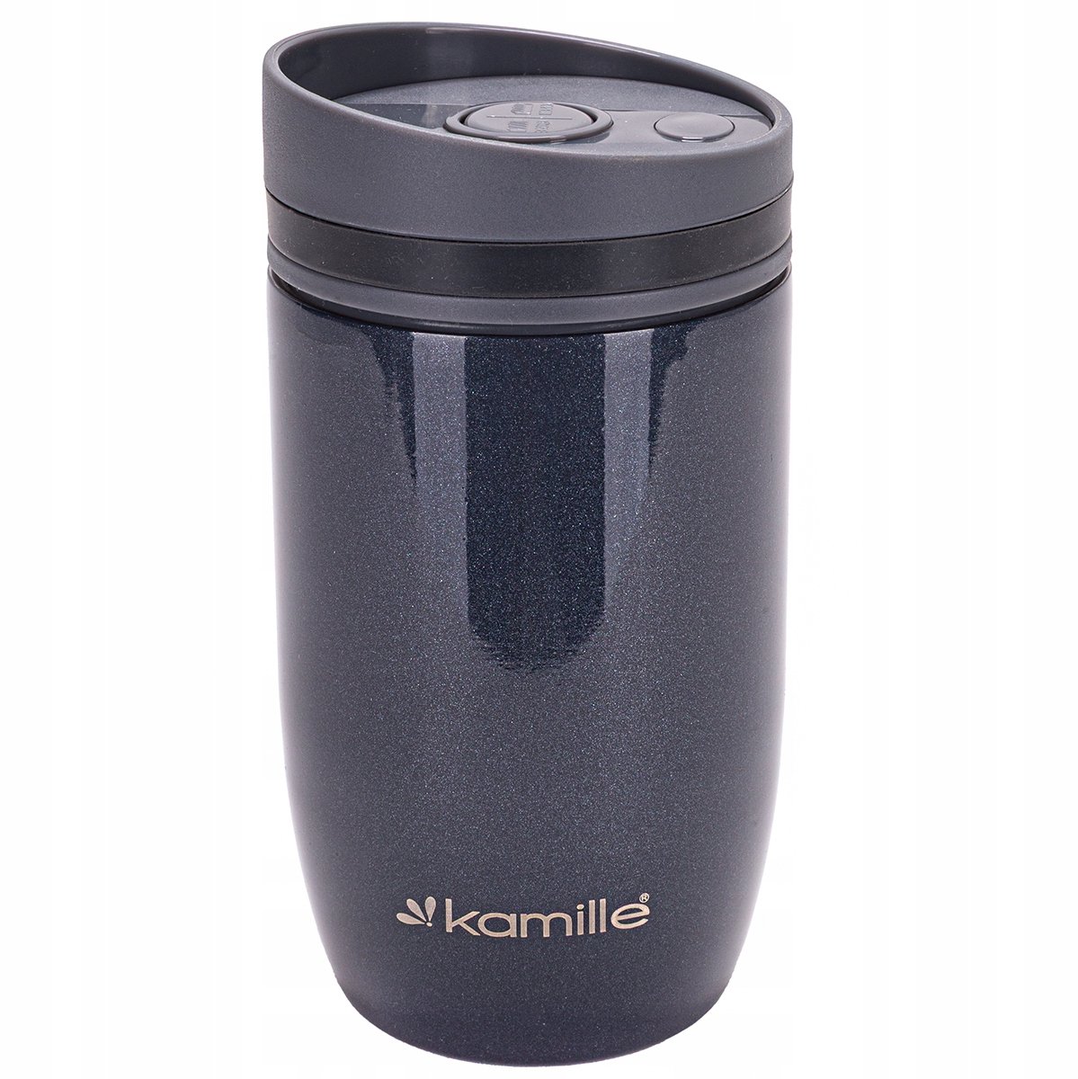 Kamille Thermosbeker 300ml - RVS, Lekvrij & Warm/Koud