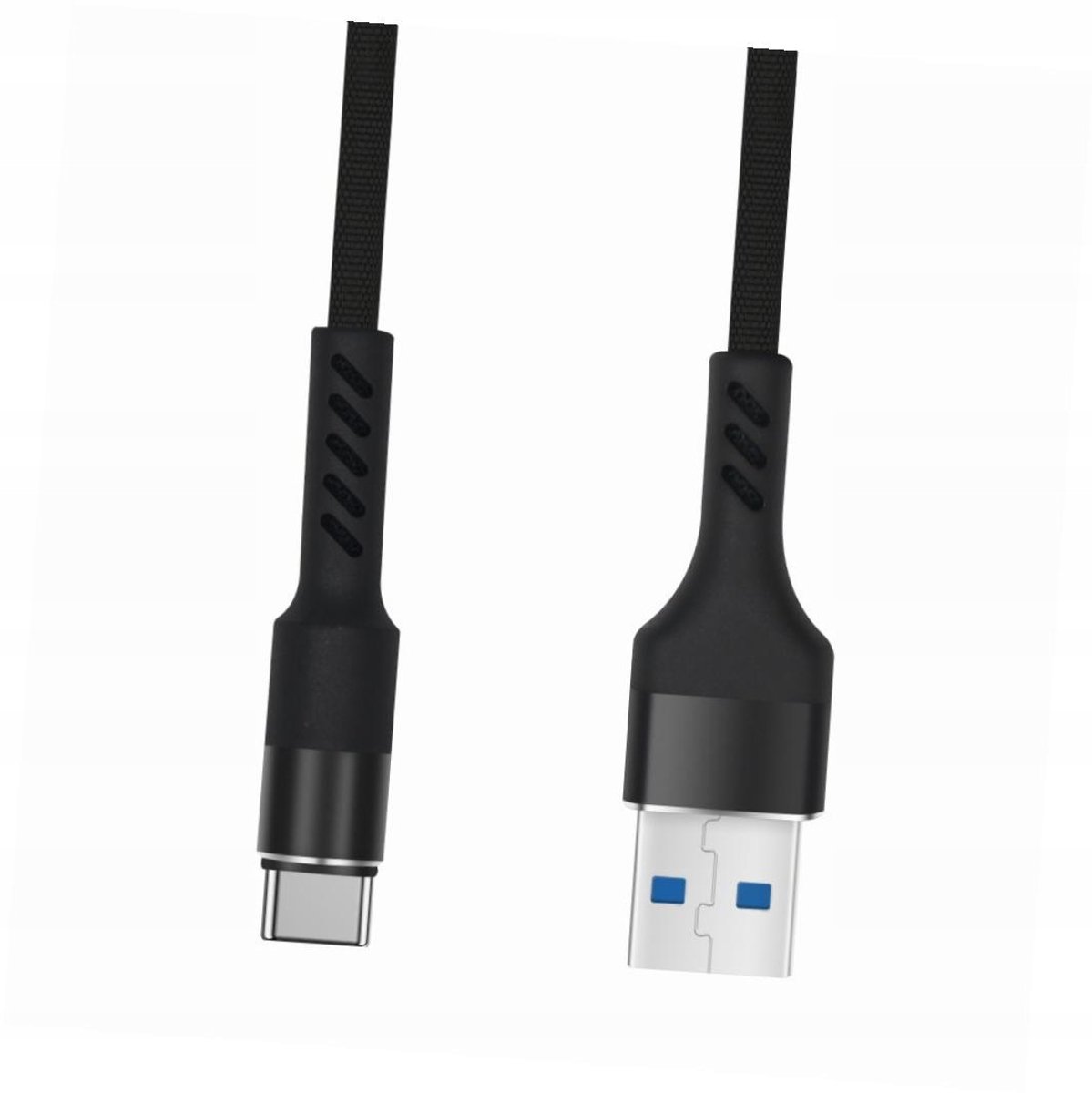USB-C Kabel 1m Snel Laden Versterkt voor Realme X3 SuperZoom