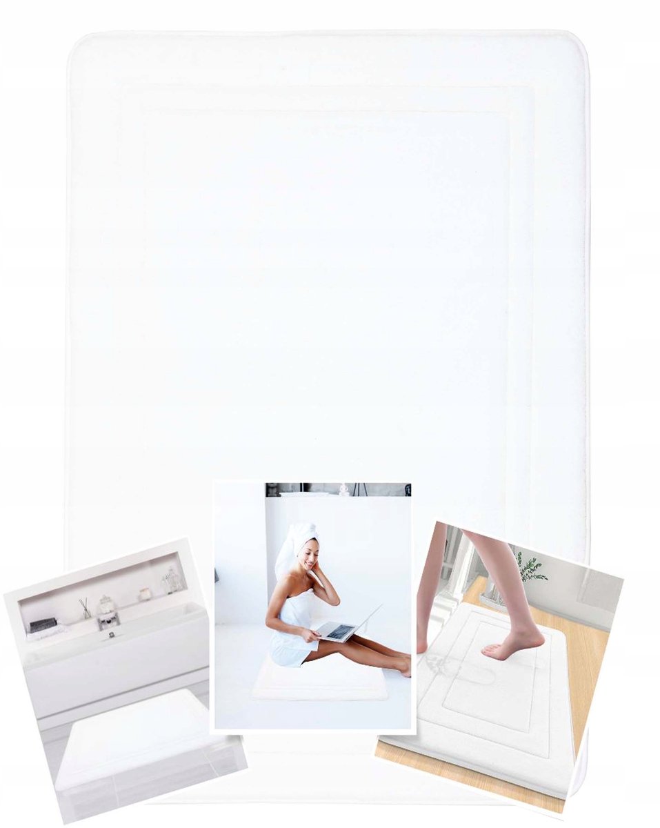 ElsSimone Badmat 60x90cm Zacht & Absorberend met Memory Foam
