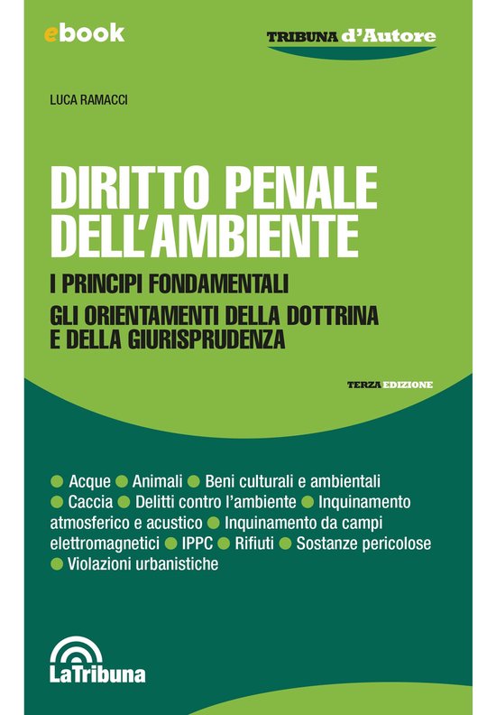 Diritto penale dell'ambiente - cover
