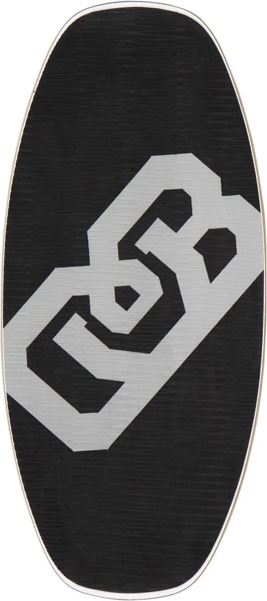 DB Standard Skimboard Streamline 41.4 High-Performance HPL Board met Flexibele Houten Kern & Streamline Shape Zwart