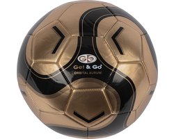 Get & Go Voetbal Gold Line - Goud/Grijs - Maat 5 - Diameter ca. 22 cm