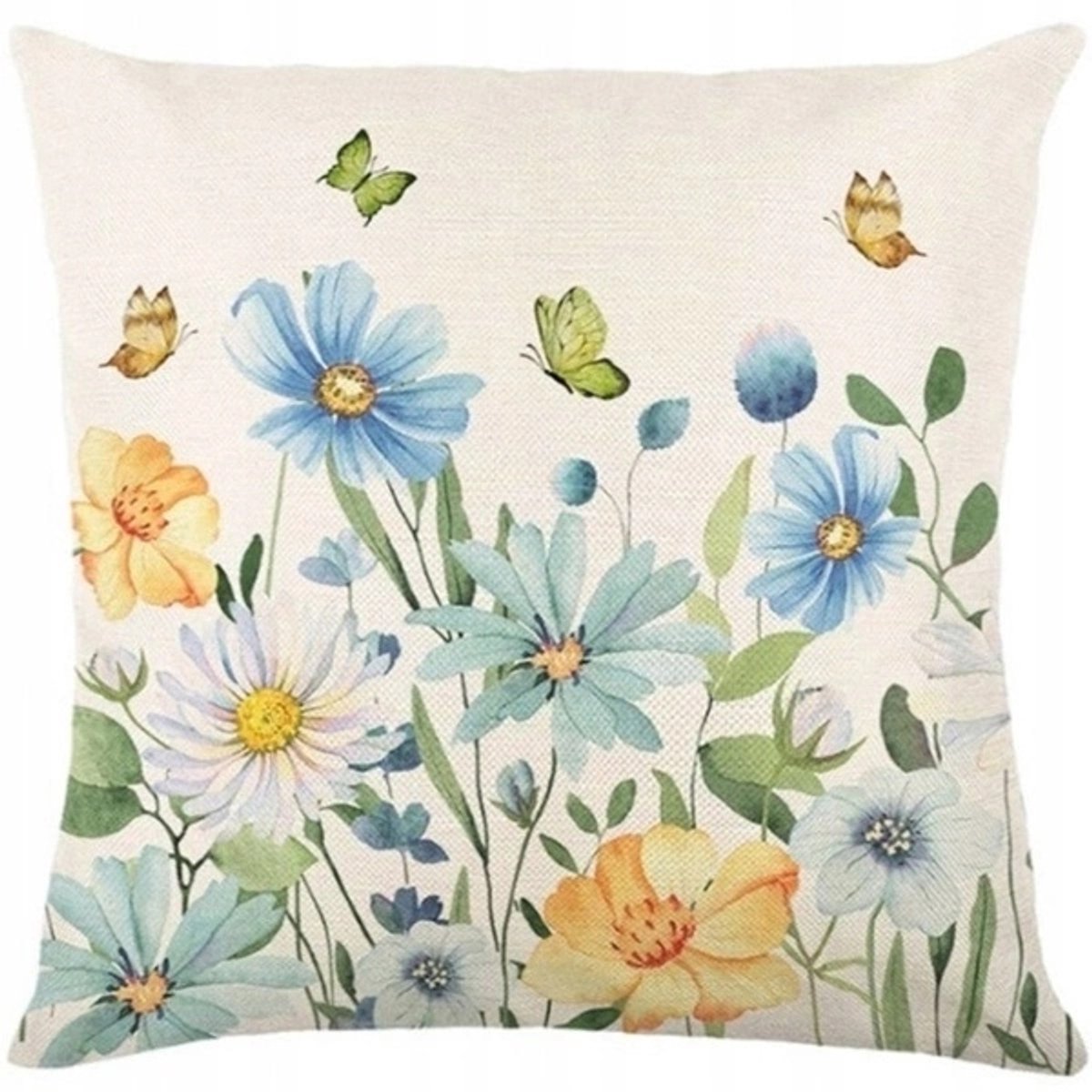ECARLA Kussenhoes 45x45cm - Slow Bloemen Decoratie