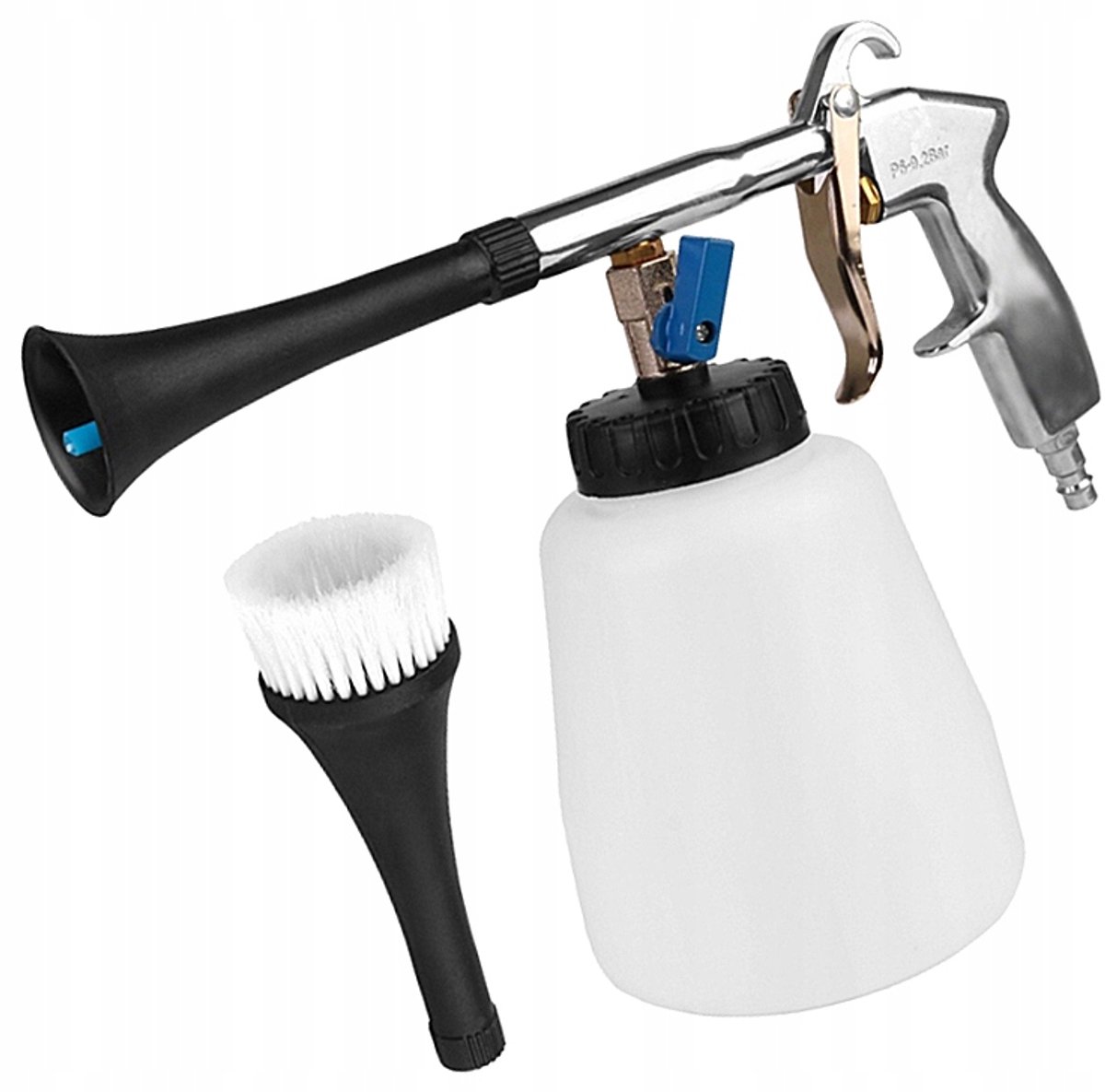 Pneumatisch reinigingspistool voor bekleding - 1L tank