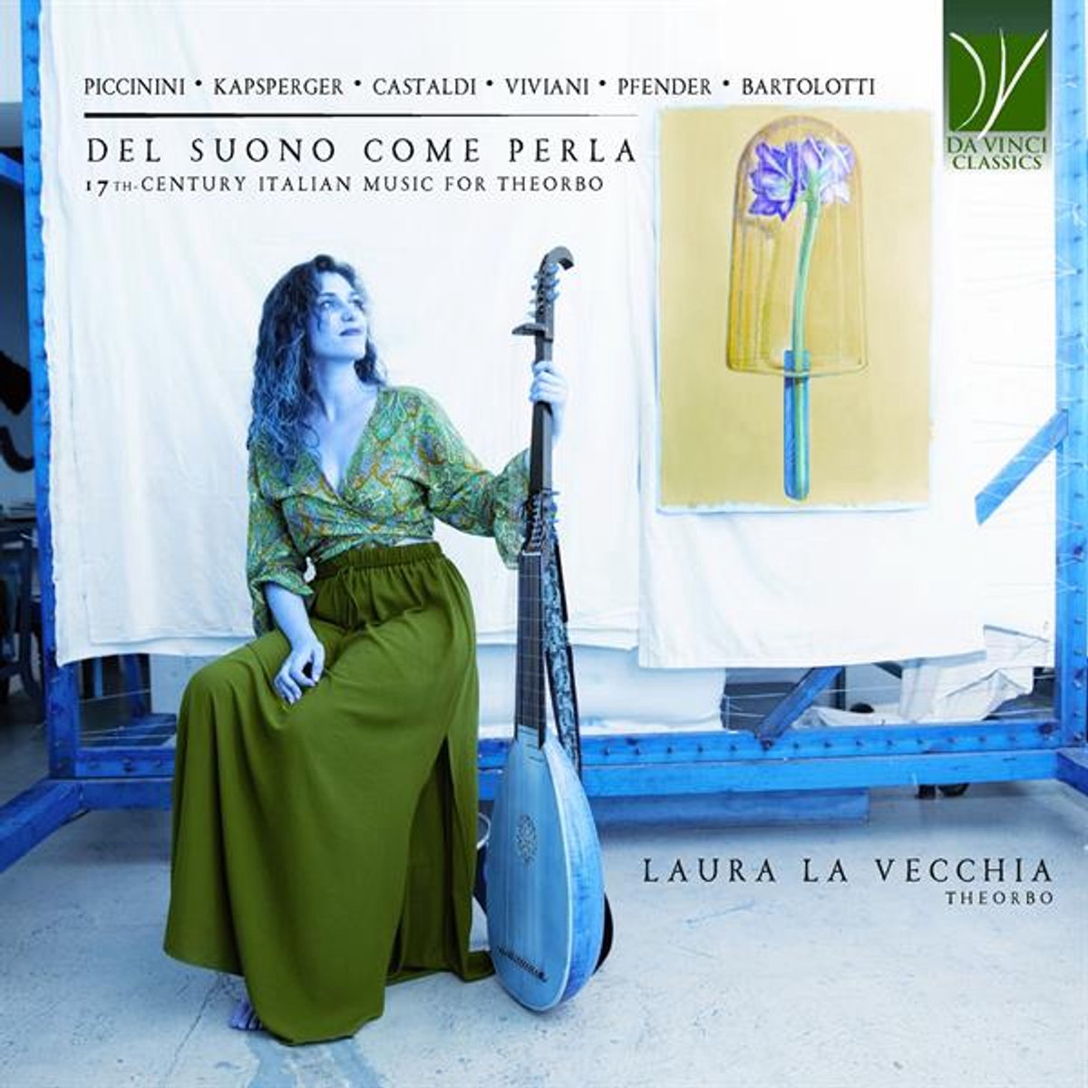 La Vecchia, Laura - Del Suono Come Perla - 17th Century Italian Music For Theorbo (CD)