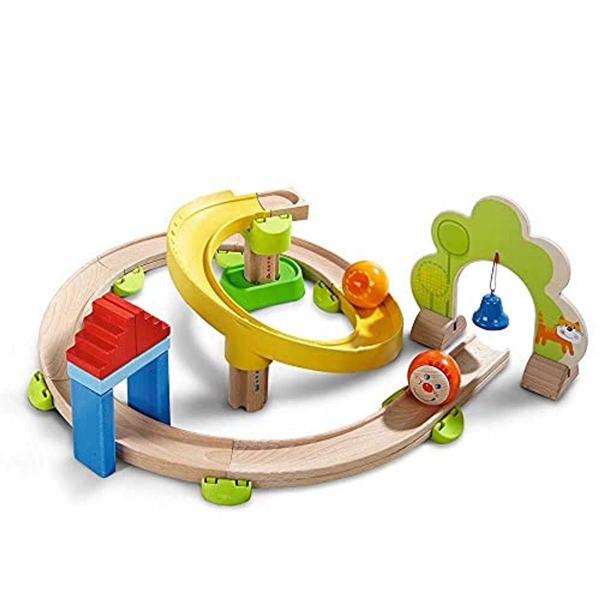 Spiraal Kogelbaan - Marmerloop met 26 Onderdelen voor Kinderen vanaf 2 Jaar