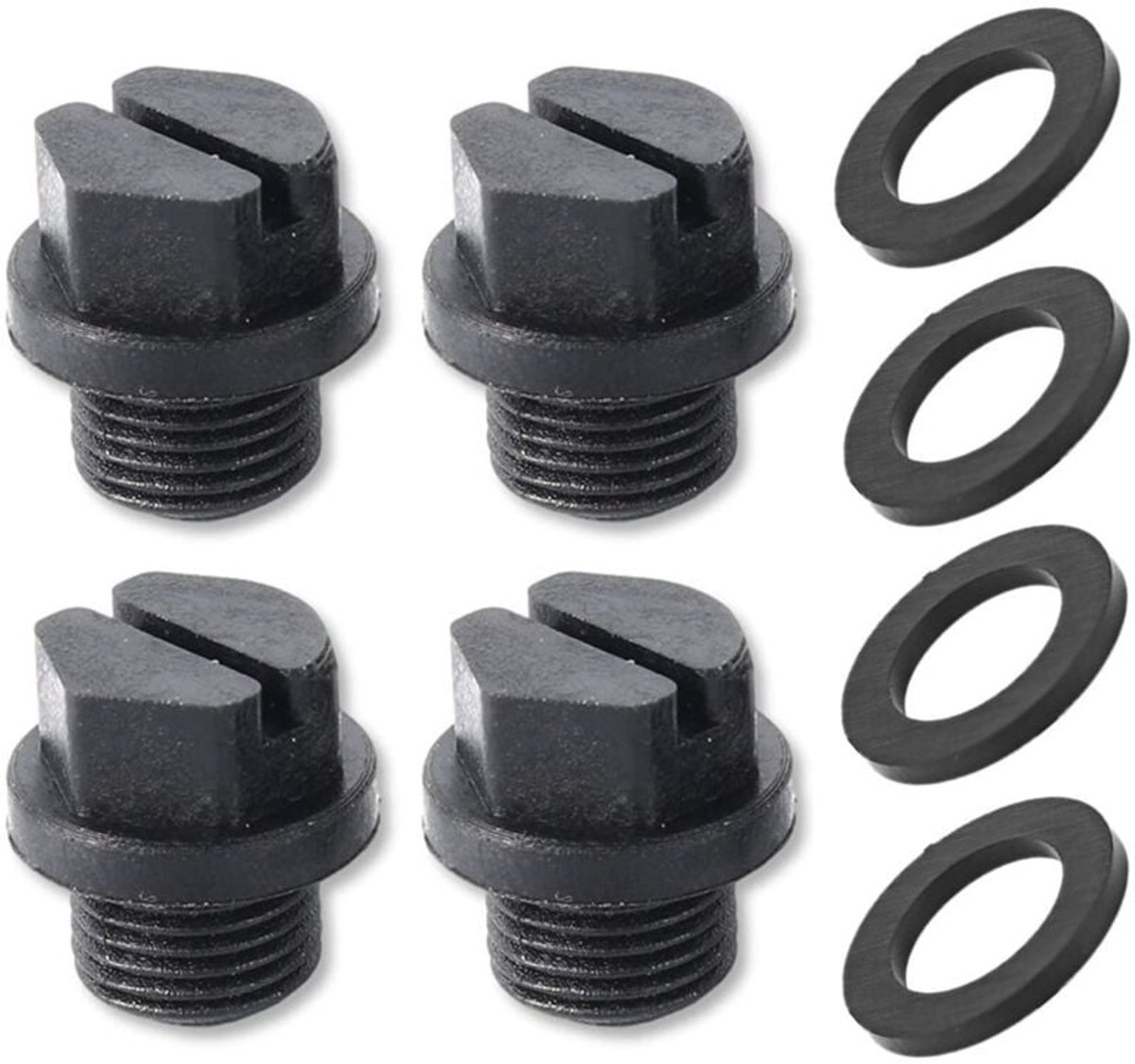 4 stuks Afvoerpluggen O-ringen Pomp Plug Zwembad Vervanging Zwembad Afvoerpomp Plug 1700FG voor Pompen