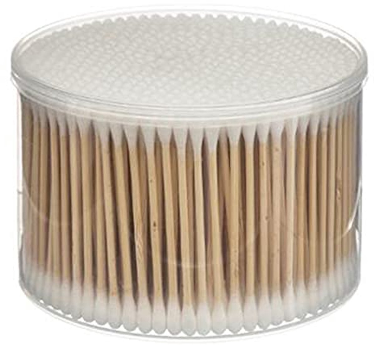 Duurzame bamboe wattenstaafjes van 8 cm - 500 stuks