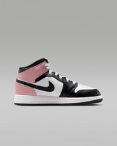 Nike Nike Air Jordan 1 Mid - Sneakers - Heren - Wit - Zwart - Roze