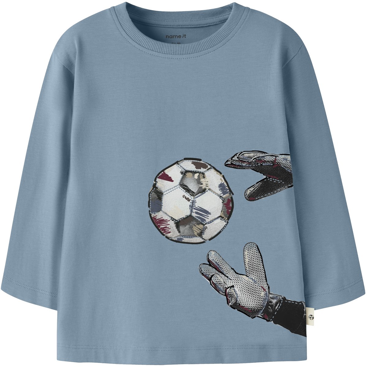 NAME IT - NMMLEANDER LS NREG TOP - Jongens - Lange mouwen shirts