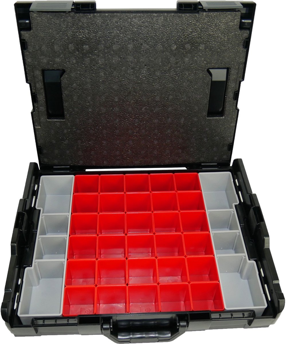 BS Systems L-Boxx 102 zwart incl. Inset-Box-set 32-delig.