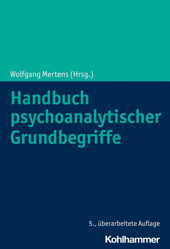 Handbuch psychoanalytischer Grundbegriffe - cover