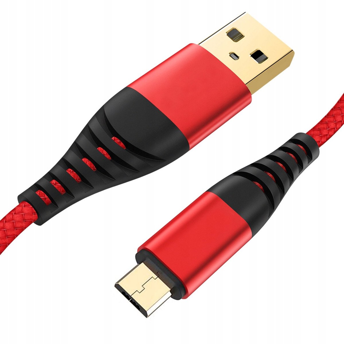 Versterkte Micro USB Kabel Quick Charge 3.0 3A 2m - Snel Laden & Data