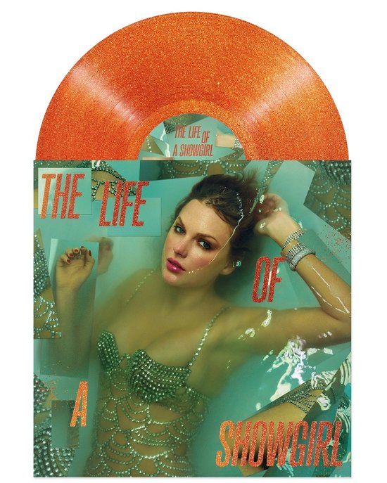 Taylor Swift - The Life Of A Showgirl (Sweet And Vanilla Perfume) (LP) (Coloured Vinyl)
