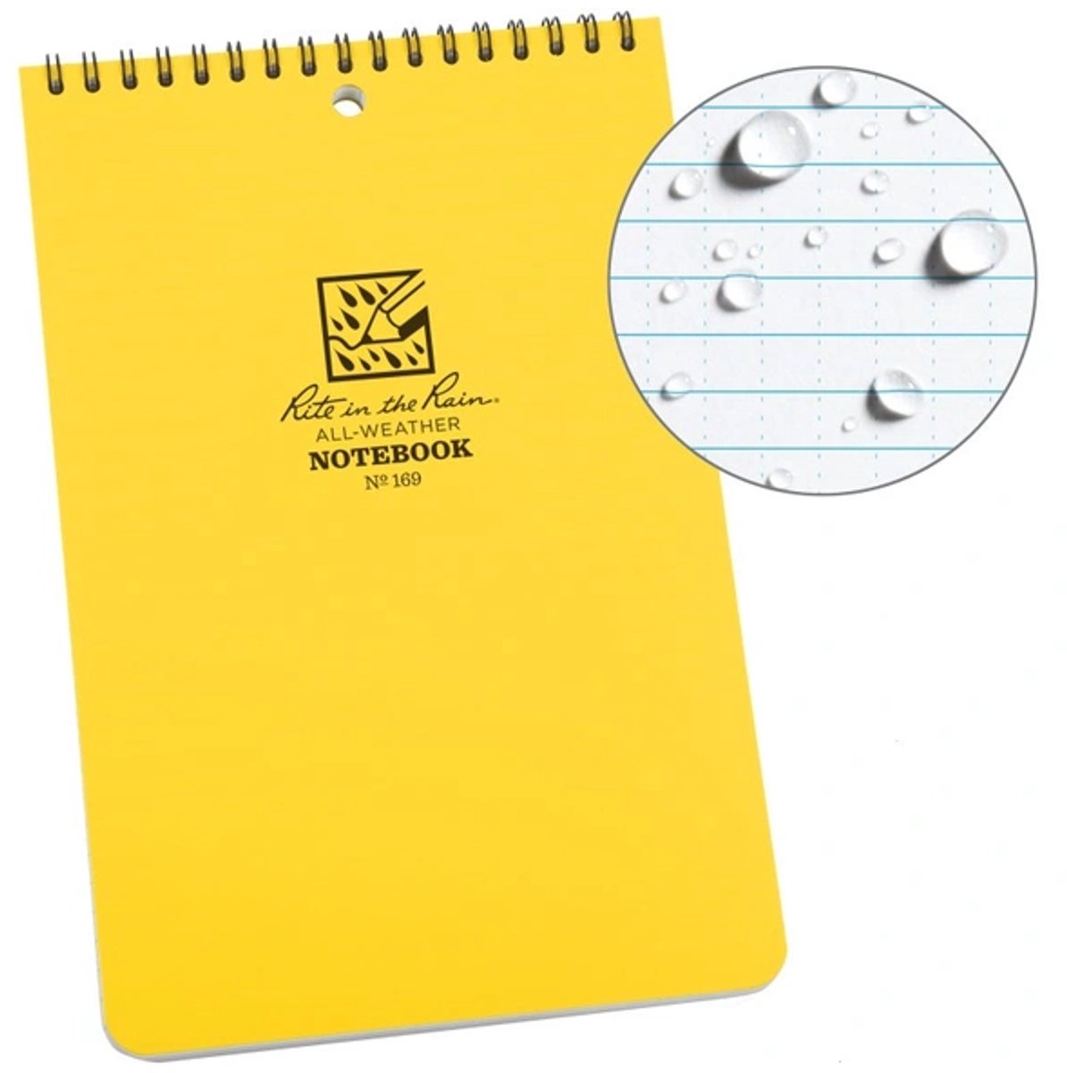 Rite In The Rain Universal All weather Top Spiral Notebook 6"x9"