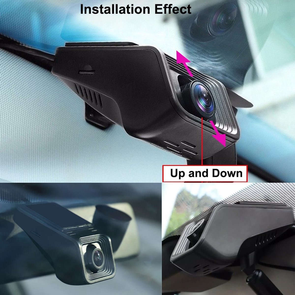 USB Android 1080P Auto Dash Cam Videorecorder ADAS Auto HD Recorder – foto 7