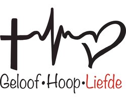 Schoudertas - Geloof Hoop Liefde - Christelijke Tas - Duurzame Tote Bag - Herbruikbare Shopper - Bijbel Cadeau - Boodschappentas Katoen - Bijbel - Bijbeltas -