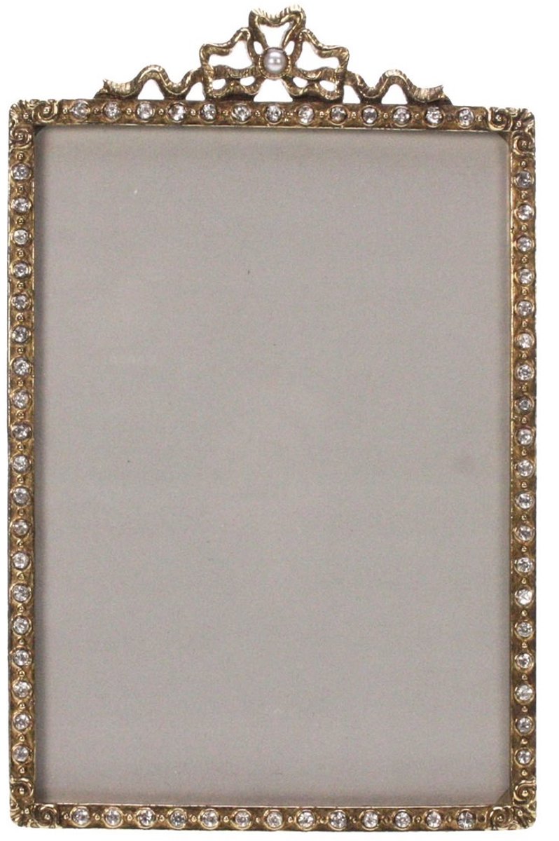 Fotolijstje Strass – Antiek Goud – 13×21×2 cm – Elegant & Decoratief