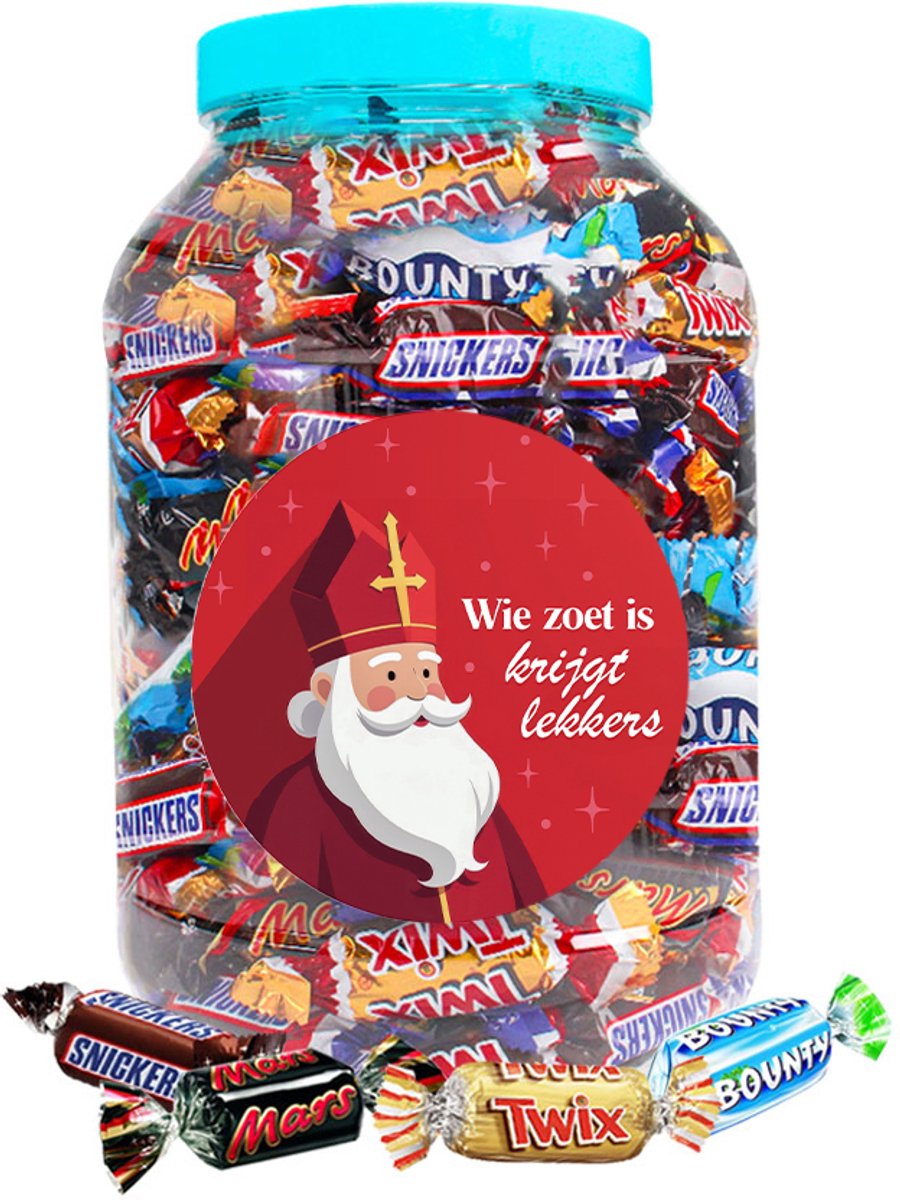Mars Miniatures chocolade voor Sinterklaas - 1200g