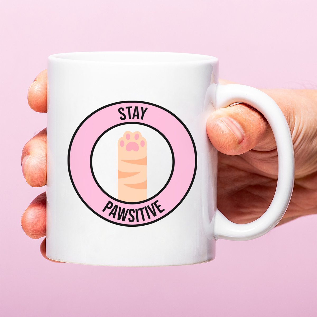 Ditverzinjeniet.nl Mok Stay Pawsitive
