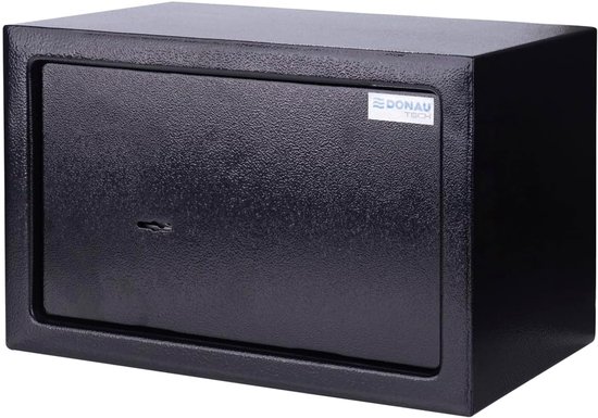 Rottner Meubelkluis Jupiter 1, dubbelbaardslot, antraciet, BxHxD 23x17x17 cm, incl. bevestigingsmateriaal, vilten inleg