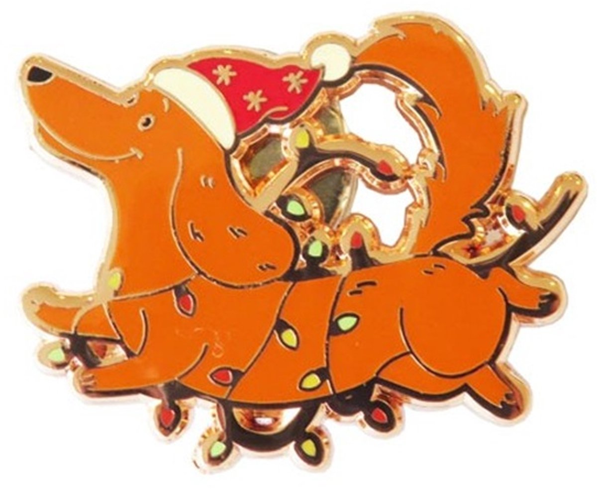 Needleminder Playful Dachshund - Speelse Teckel - letistitch
