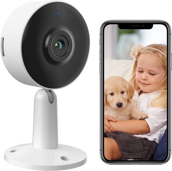 Arenti IN1Q - Duo-Pack 4MP - Bewakingscamera - Beveiligingscamera binnen - 4MP Ultra HD Resolutie - Wifi camera - 2-Pack van Merkloos — afbeelding 3