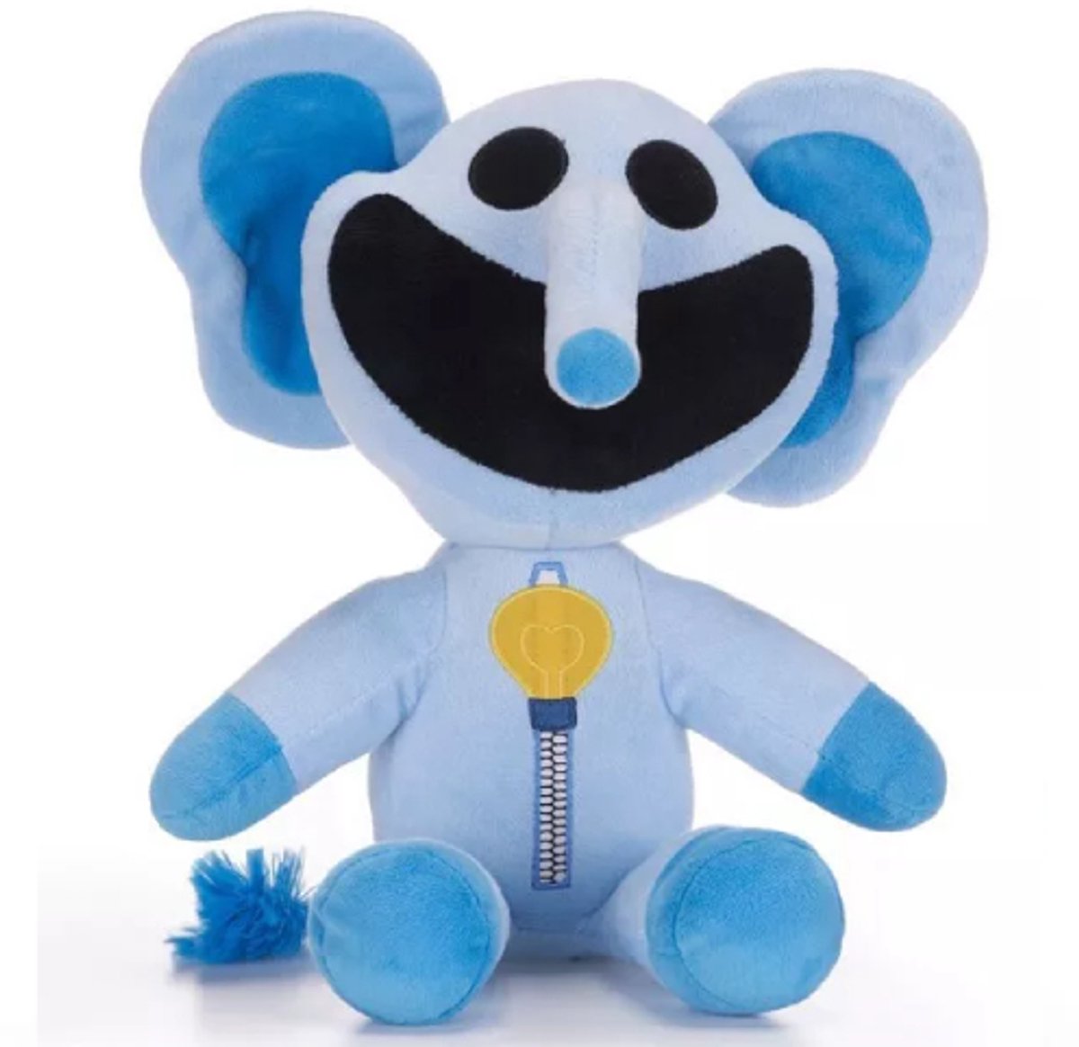 Poppy Playtime Smiling Critters (Blauw) Pluche Knuffel 32 cm - Monster Knuffels - Speelgoed voor Kinderen Jongens Meisjes - Roblox Game Plush Toy - Huggy Wuggy & Kissy Missy