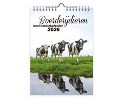 Boerderijdieren weeknotitiekalender - 2026