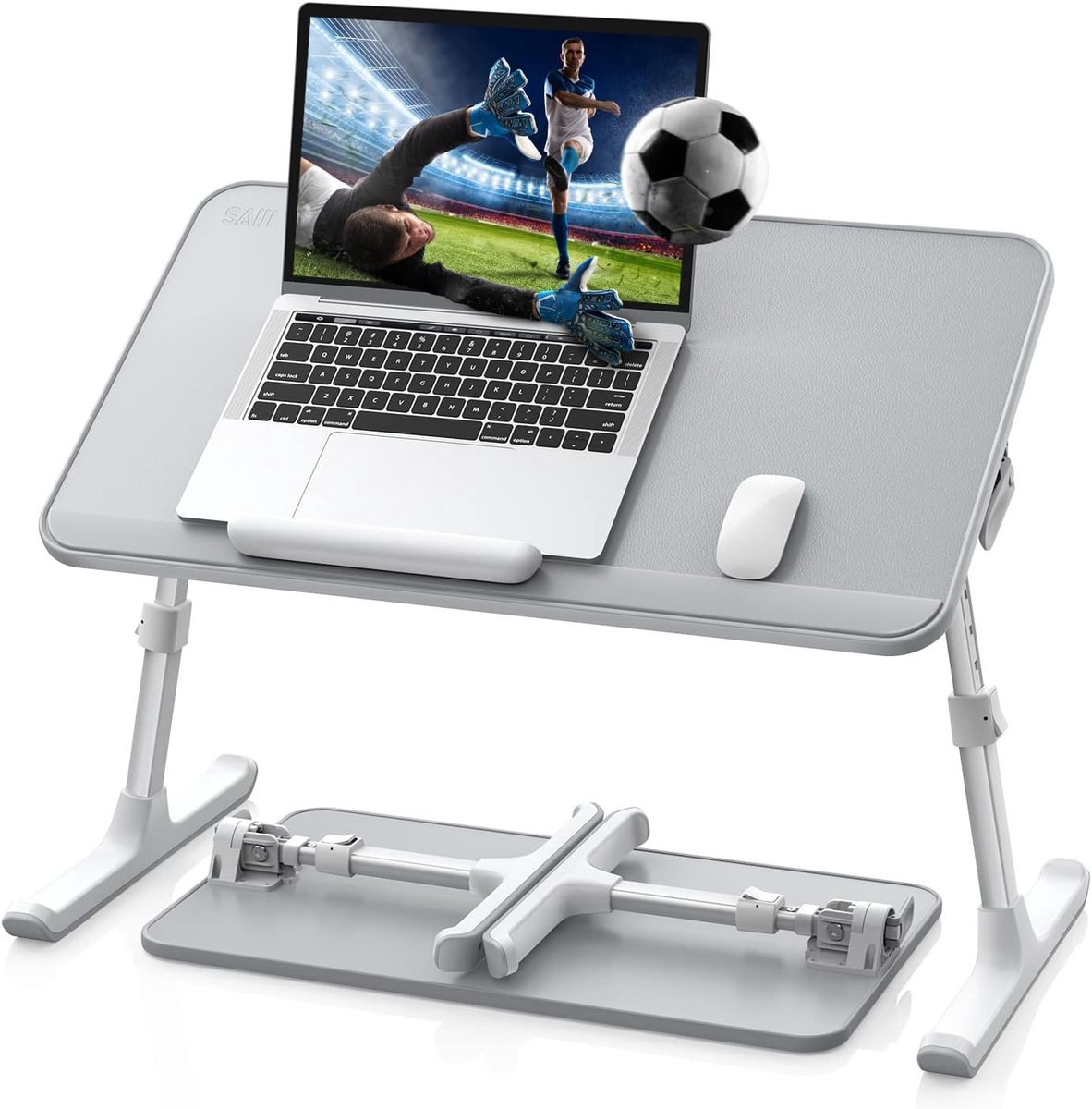 Inklapbare Bedtafel met Verstelbare Hoogte en Hoek - Tot 17 inch