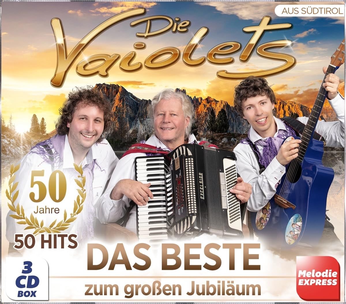 Die Vaiolets - Das Beste Zum Grossen Jubilaum - 3CD