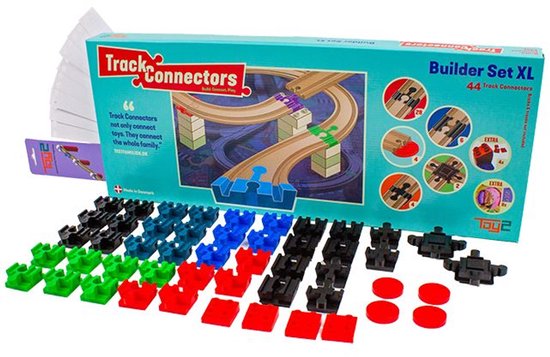 Toy2 bouwset XL - treinrails bouwspeelgoed met extra's.