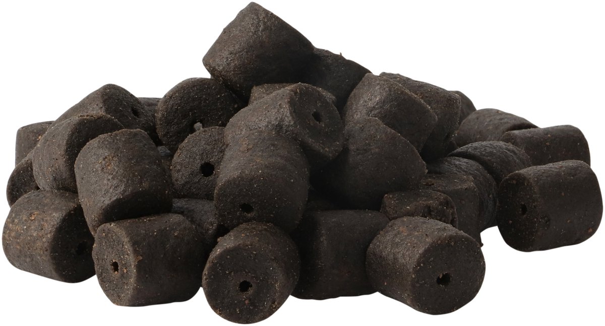 Reniers Fishing Premium Select Black Halibut Pre-Drilled 14mm – Doorboorde Haakpellets voor Karper, Meerval en Steur - Maat : 5 kilo