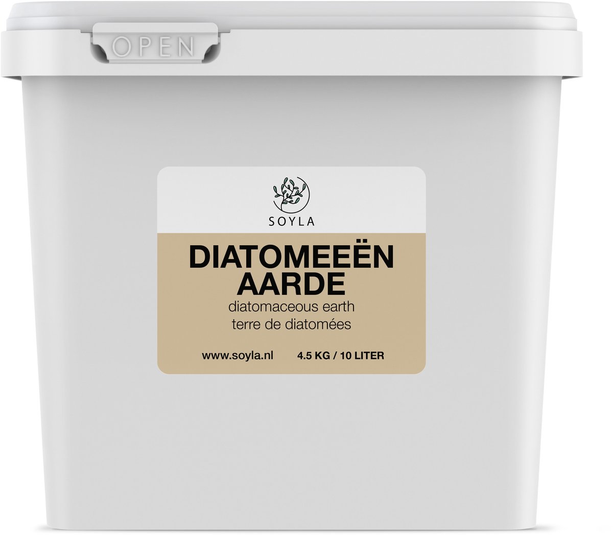 Diatomeeënaarde - 10 liter - Natuurlijk - Fijn Poeder - Kippen