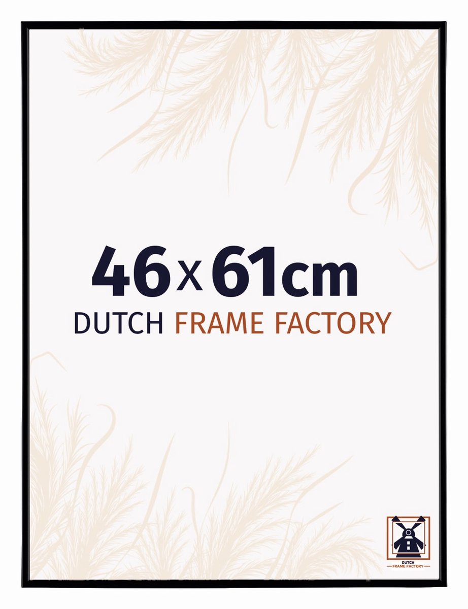 Dutch Frame Factory Fotolijst 46x61 cm - Kunststof - Zwart Mat - Easy