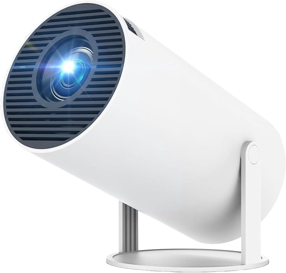 Ultra HD Projector metDual-Band WiFi - haarscherpe kwaliteit dankzij 4K-ondersteuning, hoge helderheid, 180° verstelbare lens en eenvoudige draadloze verbinding. Perfect voor thuisbioscoop, presentaties of onderweg.