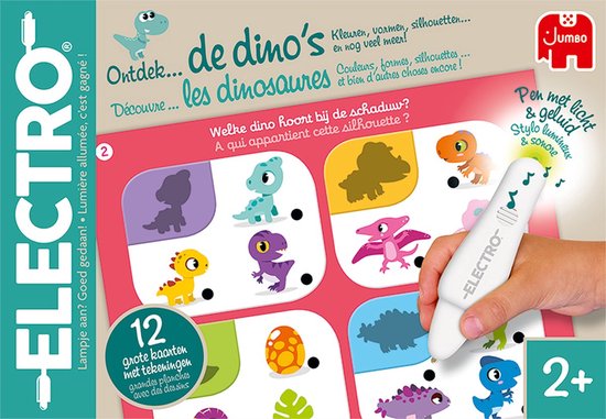 Jumbo - Electro Wonderpen - Ontdek de Dino's - Eduactief spel
